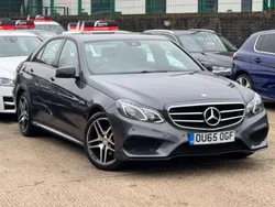 Grey Used 2015 Mercedes E220 AMG Sedan | £7,990 (Fair price)