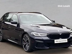Black Used 2024 BMW 520 M Sport Estate | £32,990 (Fair price)