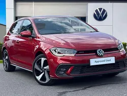 Red Used 2022 VW Polo GTI Hatchback | £20,580 (Fair price)