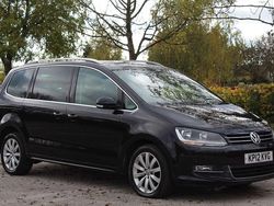 Black Used 2012 VW Sharan SEL MPV | £7,990