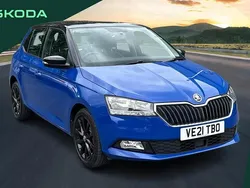 Blue Used 2021 Skoda Fabia Colour Edition Hatchback | £11,295 (Fair price)