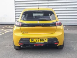 Yellow Used 2022 Peugeot e-208 Allure Premium Hatchback | £12,100 (Good price)