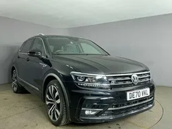 Black Used 2020 VW Tiguan R-line SUV | £26,999 (Fair price)