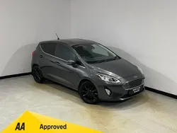 Grey Used 2018 Ford Fiesta Titanium Hatchback | £7,450 (Fair price)