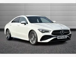 White Used 2024 Mercedes CLA180 AMG Line Premium Sedan | £28,990 (Fair price)