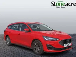 Red Used 2023 Ford Focus Titanium Estate | £13,650 (Fair price)