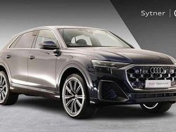 Blue New 2025 Audi Q8 S-Line SUV | £58,750