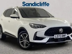 Solid arctic white Used 2023 MG HS Trophy SUV | £18,296 (Fair price)