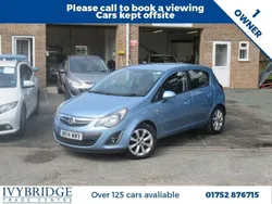 Blue Used 2014 Vauxhall Corsa Excite Hatchback | £3,595 (Good price)