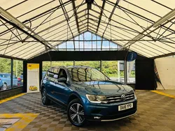 Blue Used 2018 VW Tiguan Allspace SE SUV | £15,395 (Fair price)