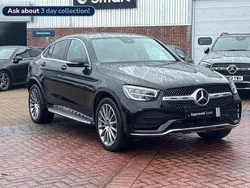 Black Used 2022 Mercedes GLC300 AMG Line Premium Coupe | £39,899 (A bit pricey)