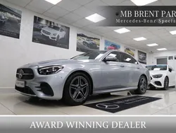 Silver Used 2022 Mercedes E200 AMG line Sedan | £23,000 (Good price)