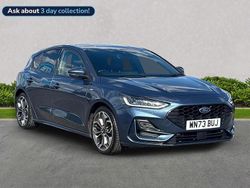 Blue Used 2023 Ford Focus ST-Line X Hatchback | £15,999 (Fair price)