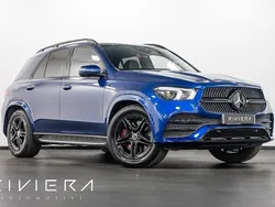 Blue Used 2021 Mercedes GLE350e AMG line SUV | £42,995 (Good price)