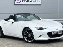 White Used 2019 Mazda MX5 Inclusive Cabriolet | £18,490 (Fair price)