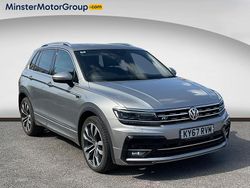 Silver Used 2017 VW Tiguan R-line SUV | £18,190 (Good price)