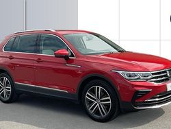 Red Used 2022 VW Tiguan Elegance SUV | £24,665 (Fair price)