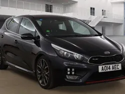 Black Used 2014 Kia Ceed GT Hatchback | £5,995 (A bit pricey)