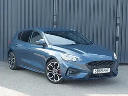 Blue Used 2020 Ford Focus ST-Line X Hatchback | £12,998 (Fair price)