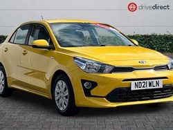 Metallic tropical yellow Used 2021 Kia Rio Hatchback | £9,702 (Fair price)