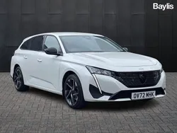 White Used 2022 Peugeot 308 Allure Premium Estate | £18,991 (Fair price)