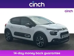 White Used 2021 Citroën C3 PureTech Hatchback | £11,649 (Fair price)