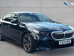 Black Used 2025 BMW 520 M Sport Sedan | £40,069 (Fair price)