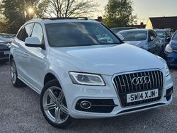 White Used 2014 Audi Q5 S-line plus SUV | £9,995 (Fair price)