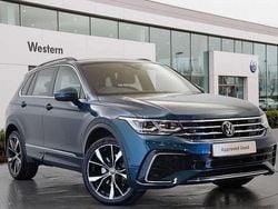 Blue Used 2022 VW Tiguan R-line SUV | £26,990 (Fair price)