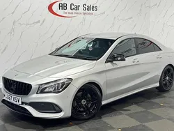Silver Used 2017 Mercedes CLA220 AMG line Sedan | £13,299 (Fair price)