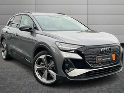 Grey Used 2023 Audi Q4 e-tron Black Edition SUV | £29,991 (A bit pricey)