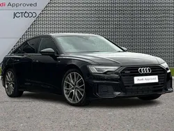Mythos black, metallic Used 2019 Audi A6 Black Edition Sedan | £23,028 (Fair price)