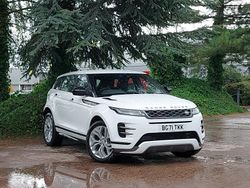 White Used 2022 Land Rover Range Rover evoque SE Dynamic SUV | £25,498 (Good price)