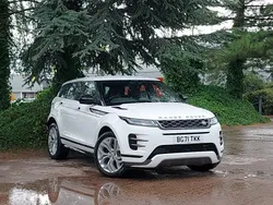 White Used 2022 Land Rover Range Rover evoque SE Dynamic SUV | £25,098 (Good price)