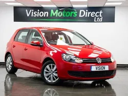 Red Used 2012 VW Golf VII Match Hatchback | £5,240 (Fair price)