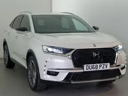White Used 2018 DS Automobiles DS7 Crossback Prestige SUV | £13,998 (A bit pricey)