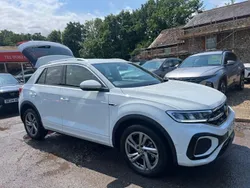 White Used 2024 VW T-Roc R-line SUV | £26,995 (Fair price)
