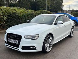 White Used 2016 Audi S5 Sportback Black Edition Hatchback | £10,750