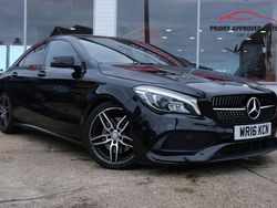 Black Used 2016 Mercedes CLA220 AMG line Sedan | £10,999 (Fair price)