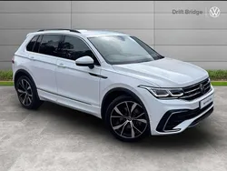 White Used 2023 VW Tiguan R-line SUV | £31,995 (A bit pricey)