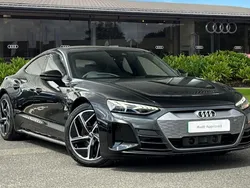Black Used 2024 Audi e-tron GT quattro Comfort Sedan | £61,940 (Expensive)