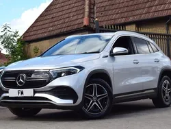 Silver Used 2021 Mercedes EQA250 AMG line SUV | £15,850 (Fair price)