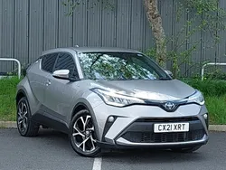 Silver Used 2021 Toyota C-HR Design SUV | £19,498 (Fair price)
