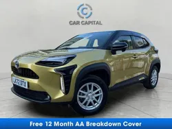 Gold Used 2022 Toyota Yaris Design SUV | £19,950 (Fair price)