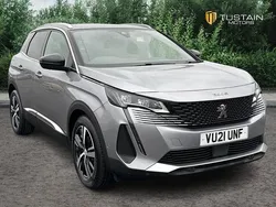 Grey Used 2021 Peugeot 3008 GT SUV | £18,999 (Fair price)