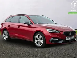 Red Used 2021 Seat Leon FR Estate | £15,599 (Fair price)