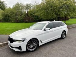 White Used 2021 BMW 530 Comfort Edition Estate | £15,995 (Super price)