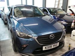 Blue Used 2019 Mazda CX-3 Inclusive SUV | £11,395 (Fair price)