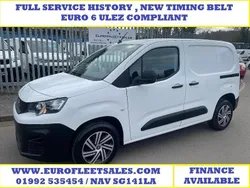 White Used 2019 Peugeot Partner MPV | £6,850 (Fair price)