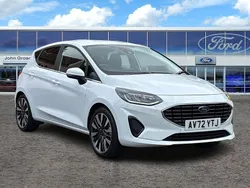 White Used 2022 Ford Fiesta Titanium Hatchback | £15,495 (A bit pricey)